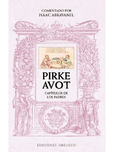 Pirke Avot Capitulos De Los Padres 1