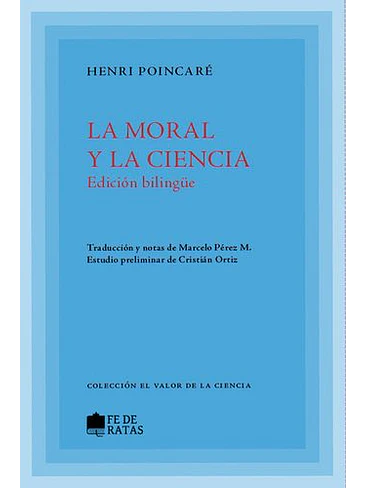 Moral Y La Ciencia, La 1