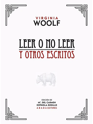 Leer O No Leer Y Otros Escritos 1