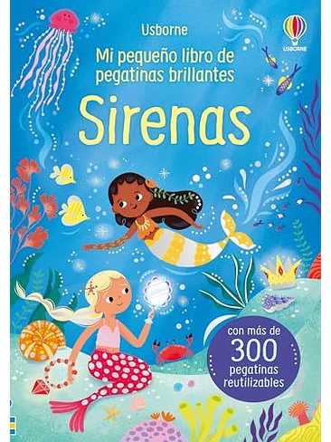Mi Pequeño Libro De Pegatinas Brillantes Sirenas 1