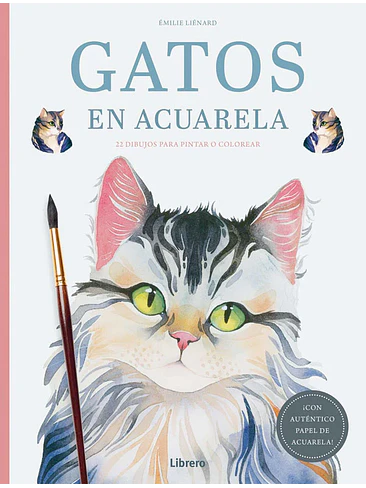 Gatos En Acuarela 1