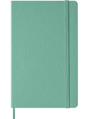 Classic Notebook Con Relieve Large Verde Salvia De Rayas Td