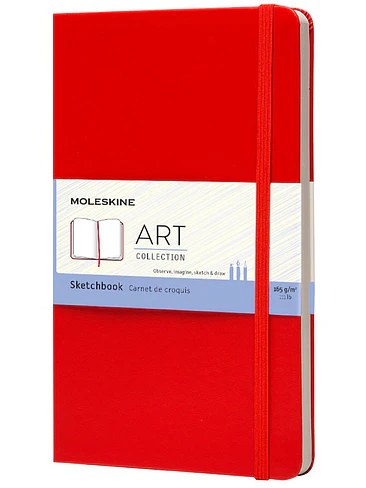 Art Sketchbook Carnet De Croquis Red 1