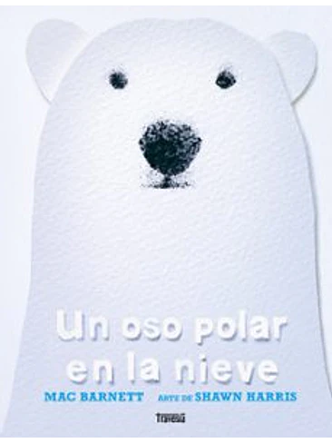 Un Oso Polar En La Nieve 1