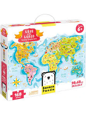 Puzzle What In The World Young Explorers 1