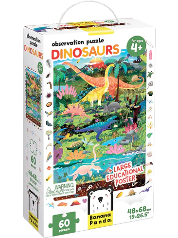 Puzzle Observation Dinosaurs 1