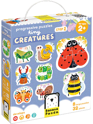 Puzzle Progressive Tiny Creatures