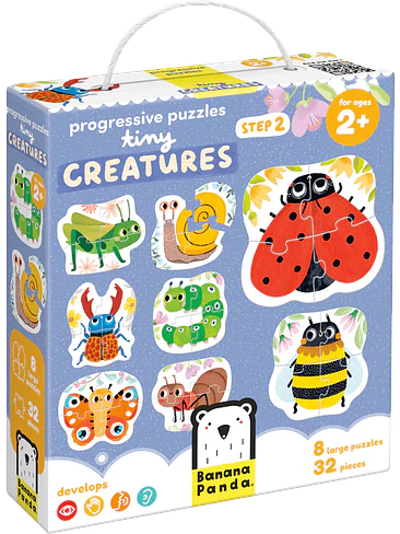 Puzzle Progressive Tiny Creatures 1