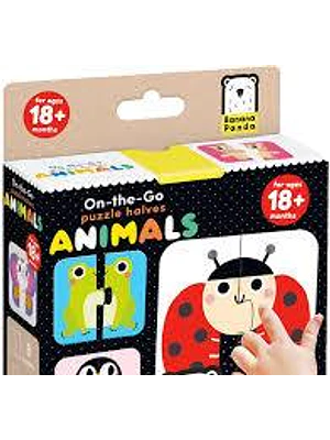 Puzzle On The Go Halves Animals
