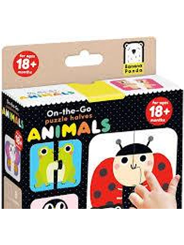 Puzzle On The Go Halves Animals 1