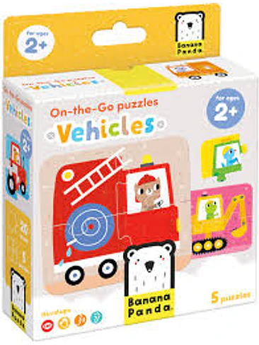 Puzzle On The Go Vehicles 1
