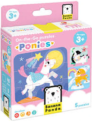 Puzzle On The Go Ponies