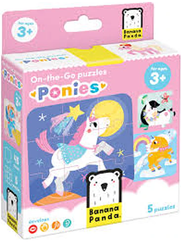 Puzzle On The Go Ponies 1