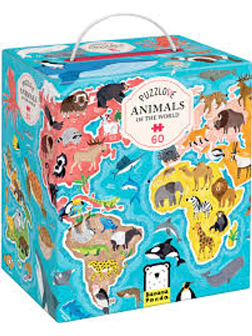 Puzzle Puzzlelove Animales Of The World 1