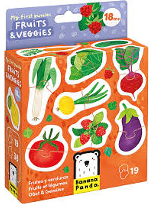 Puzzle My First Puzzles Fruit And Vegetables