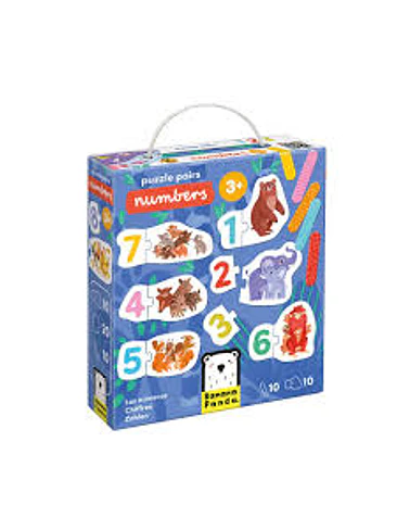 Puzzle Pairs Numbers 1
