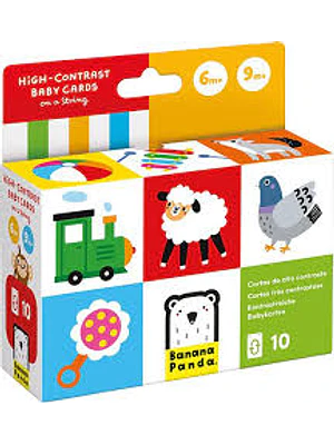Tarjetas Para Bebe High Contrast Baby Cards On In String