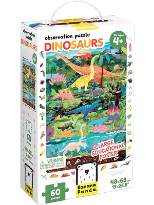 Puzzle Observation Dinosaurs
