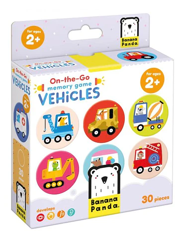 Juego De Memoria On The Go Vehicles 1