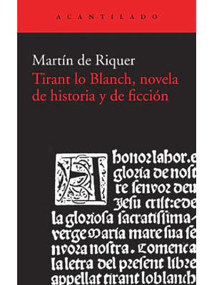 Tirant Lo Blanch Novela De Historia Y De Ficcion