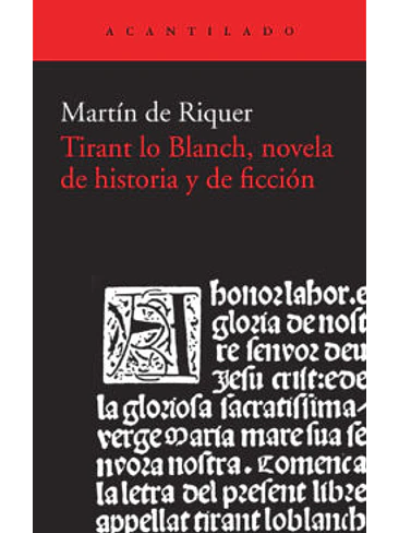 Tirant Lo Blanch Novela De Historia Y De Ficcion 1