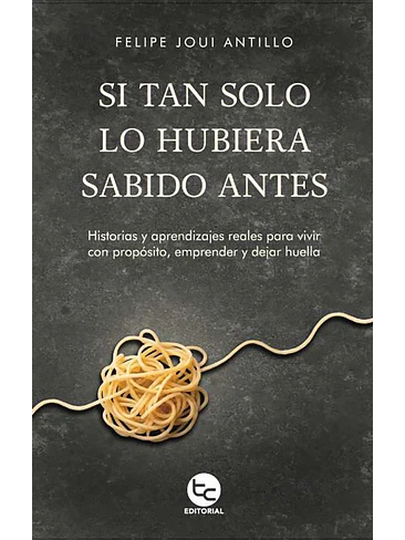 Si Tan Solo Lo Hubiera Sabido Antes 1