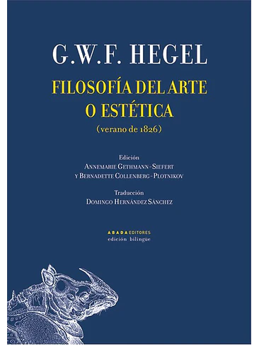 Filosofia Del Arte O Estetica  	 1