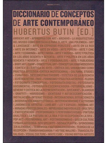 Diccionario De Conceptos De Arte Contemporaneo 1
