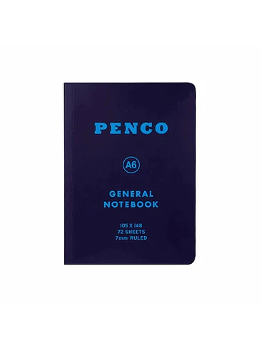 Cuaderno Lineas A6 Azul 1