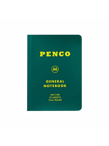 Cuaderno Lineas Verde Penco 1