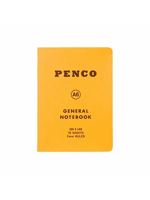 Cuaderno Lineas A6 Amarillo
