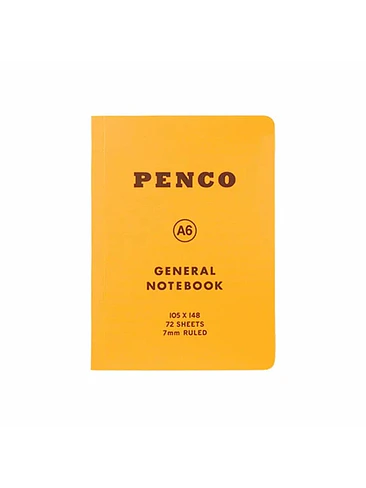Cuaderno Lineas A6 Amarillo 1