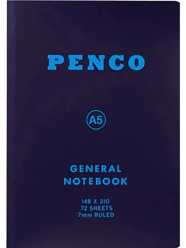 Cuaderno Lineas Penco Navy 1