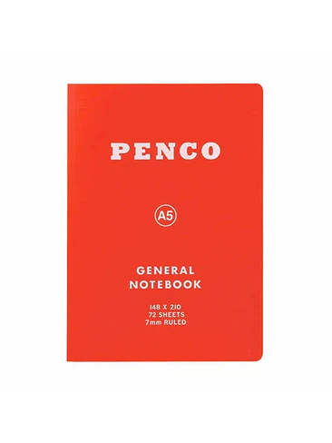 Cuaderno Lineas A5 Rojo 1