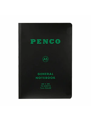 Cuaderno Lineas Penco A5 Negra