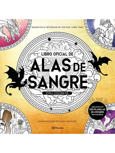 Libro Oficial De Alas De Sangre Para Colorear 1