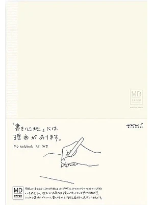 Md Paper Cuaderno A5 Blanco