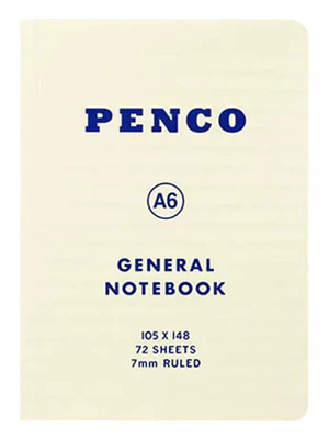 Penco Cuaderno Lineas A6 Blanco