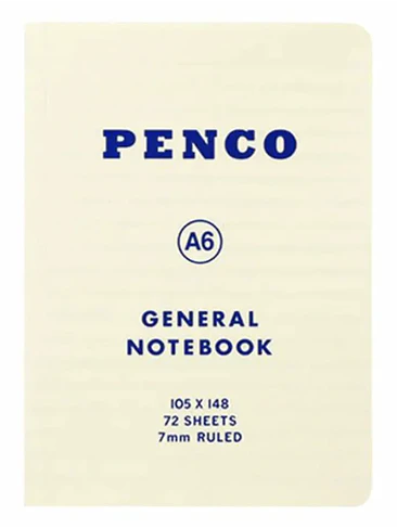 Penco Cuaderno Lineas A6 Blanco 1