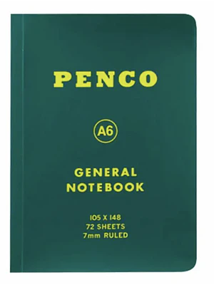 Penco Cuaderno Lineas A6 Verde 