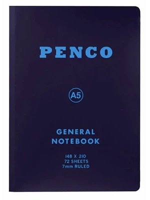 Penco Cuaderno Lineas A5 Navy