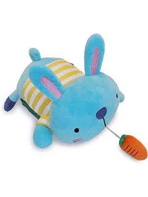 Peluche Rabbit Soft Shake And Squeak Book