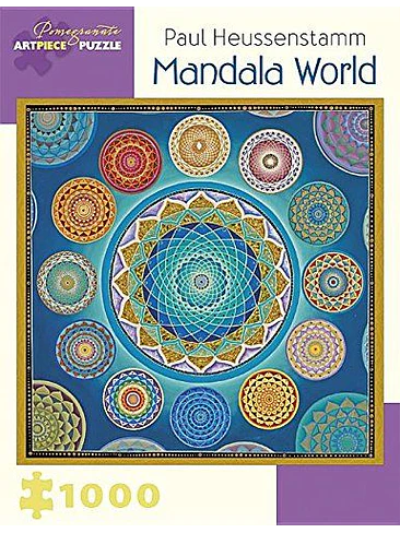 Puzzle Heussenstamm Mandala Word 1