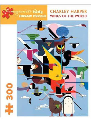 Puzzle Charley Harper Wings Of The World