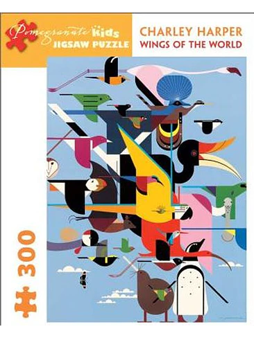 Puzzle Charley Harper Wings Of The World 1