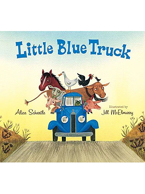 Little Blue Truck Lap Board Book (Bb)