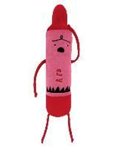 Muñeco El Dia Que Los Crayones Renunciaron Rojo 1