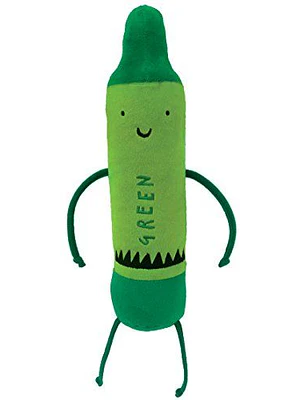 Muñeco El Dia Que Los Crayones Renunciaron Verde