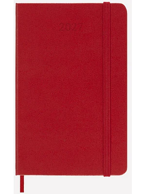 Agenda 12m 2027 Diaria Tb Pocket Rojo Escarlata