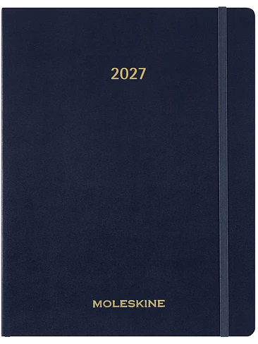 Agenda 2027 Essential 15m Oct26 Dic27 S. Vertical T. Blanda Xxl Azul 1